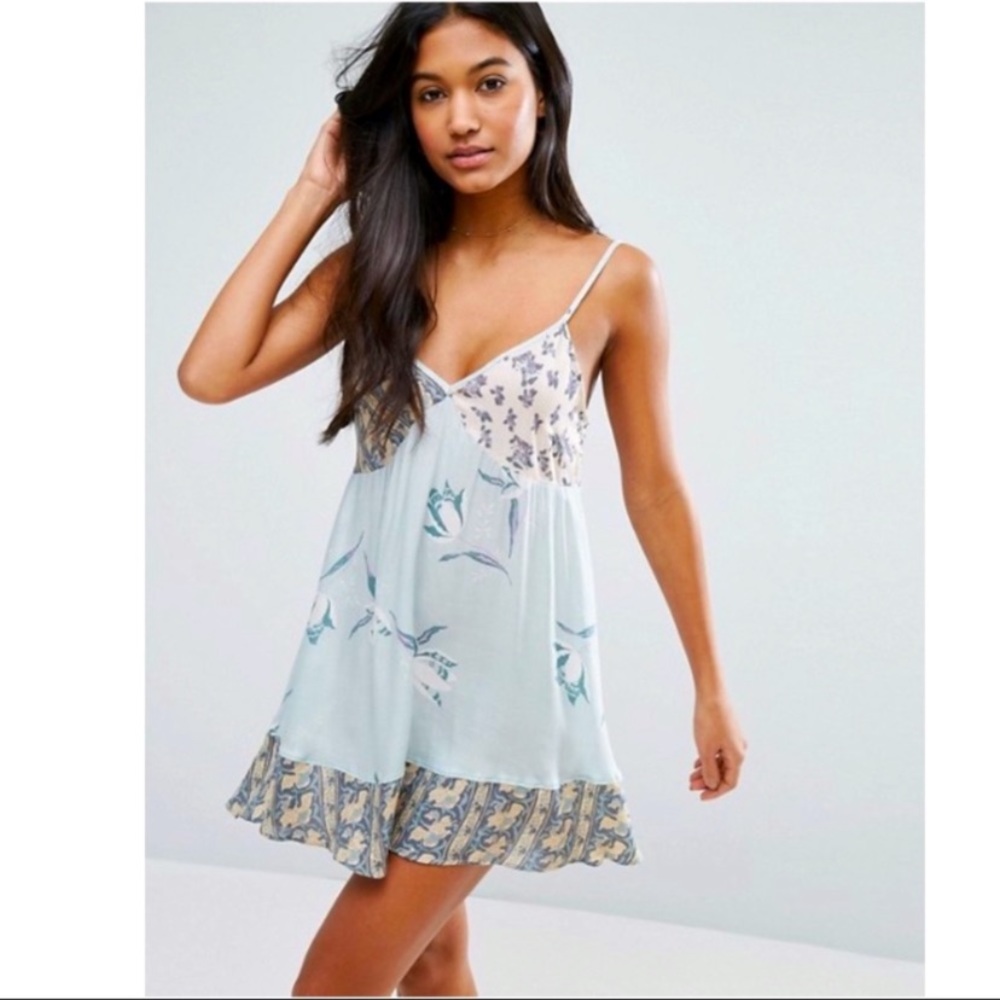 Free People “all mixed up dress” size M